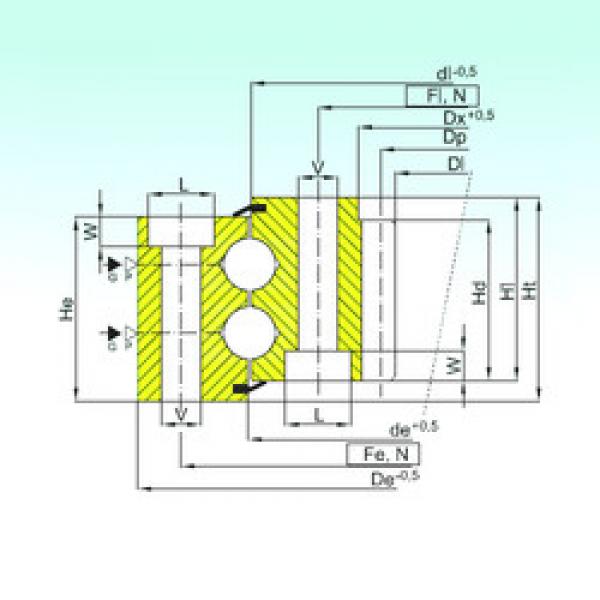 Bantalan ZB2.25.1103.400-1SPPN ISB #1 image