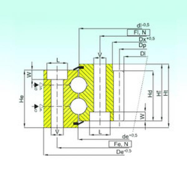 Bantalan ZB2.30.1613.200-1SPPN ISB #1 image