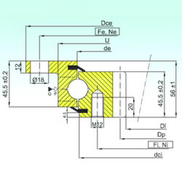 Подшипник ZBL.20.0544.201-2SPTN ISB #1 image