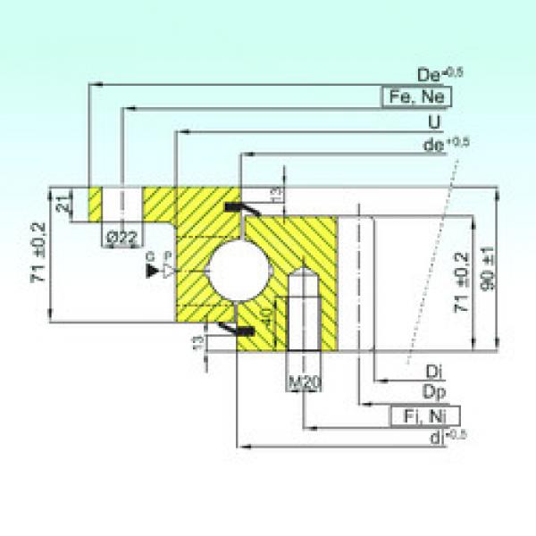 Bantalan ZBL.30.0955.200-1SPTN ISB #1 image