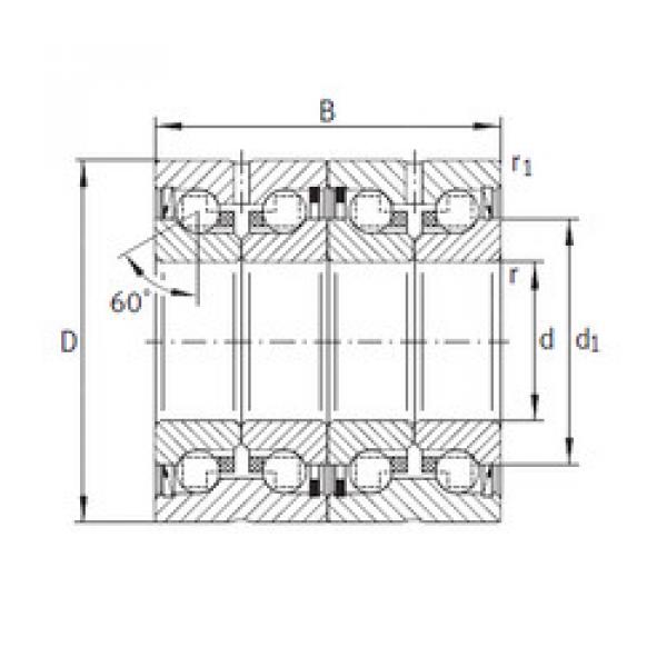 Rolando ZKLN3062-2RS-2AP INA #1 image