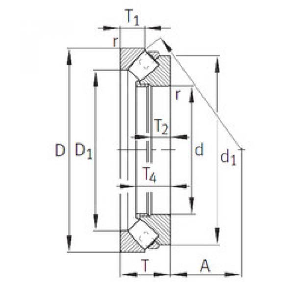 roulements 29396-E1-MB INA #1 image