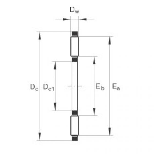 Bantalan TC1423 INA #1 image