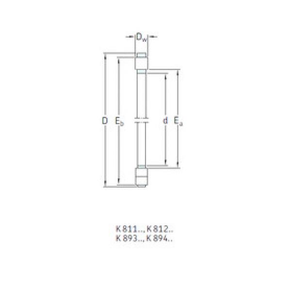 Bantalan K89306TN SKF #1 image