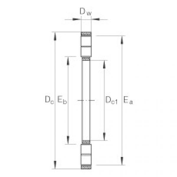 Bantalan K89320-M INA #1 image