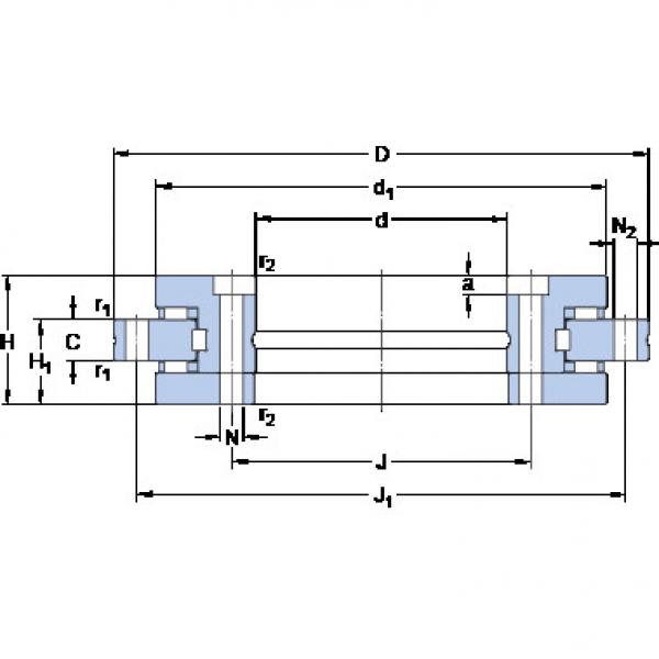 Bantalan NRT 650 A SKF #1 image