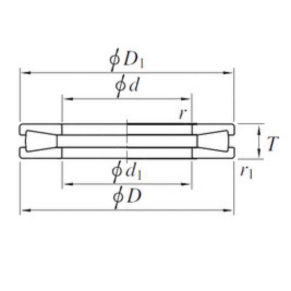 Bantalan T1120V KOYO #1 image