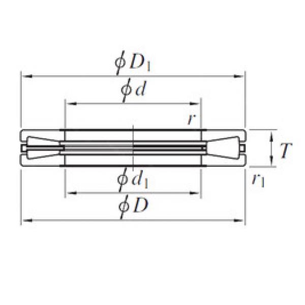 Bantalan T611 KOYO #1 image