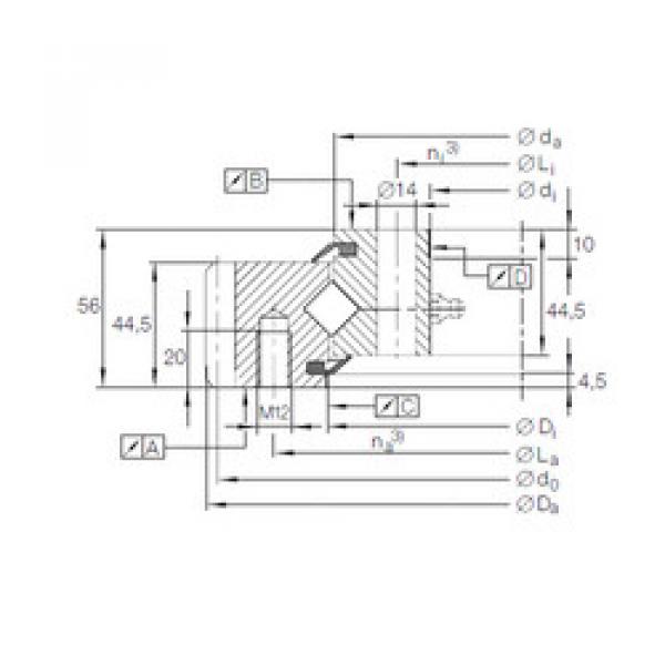 المحامل XSA 14 0644 N INA #1 image