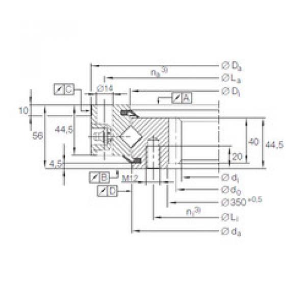 المحامل XSI 14 0414 N INA #1 image