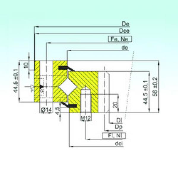 roulements ZR1.14.0414.200-1SPTN ISB #1 image