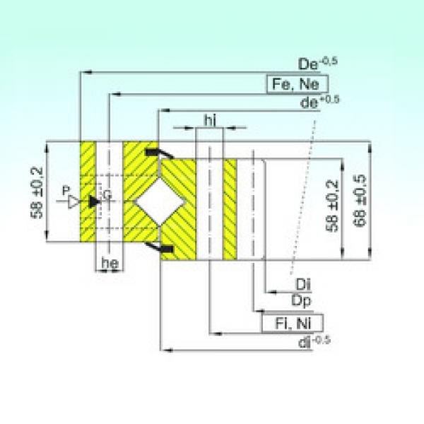 roulements ZR1.16.1314.400-1SPPN ISB #1 image