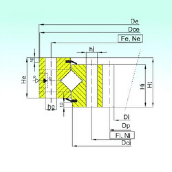 roulements ZR1.30.1140.400-1SPPN ISB #1 image