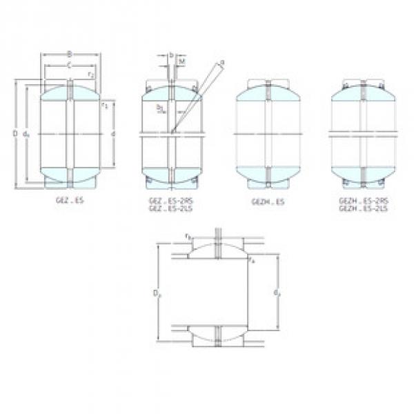 roulements GEZH208ES SKF #1 image