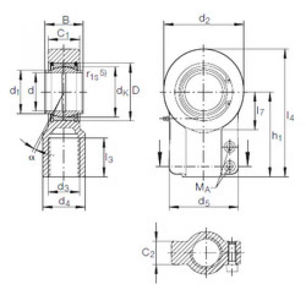 Подшипник GIHN-K 100 LO INA #1 image