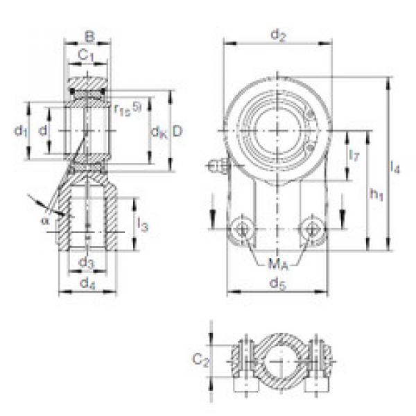 Подшипник GIHNRK 40 LO INA #1 image