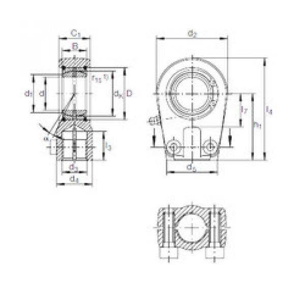 Подшипник GIHRK 20 DO INA #1 image