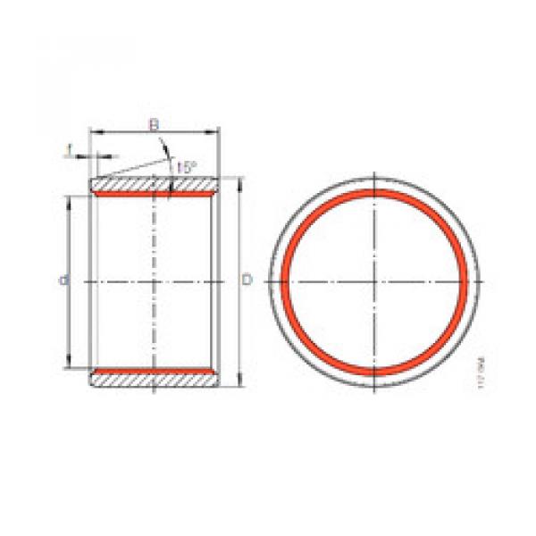 roulements ZGB 120X135X120 INA #1 image