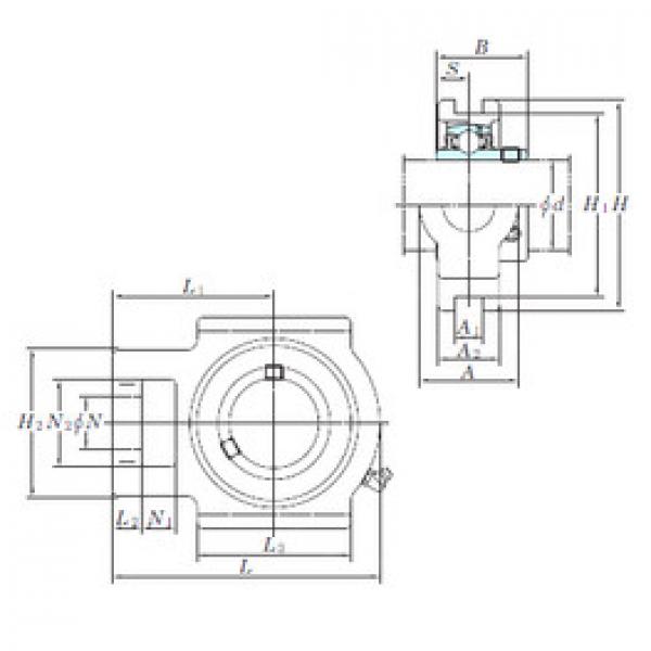 Rodamiento UCT314-44 KOYO #1 image