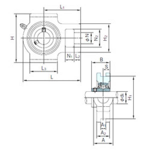 Rodamiento UCT315 NACHI #1 image