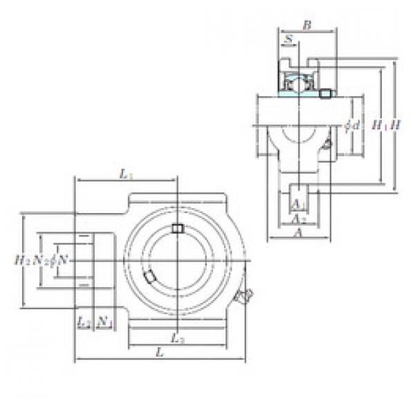 roulements UCTX14E KOYO #1 image