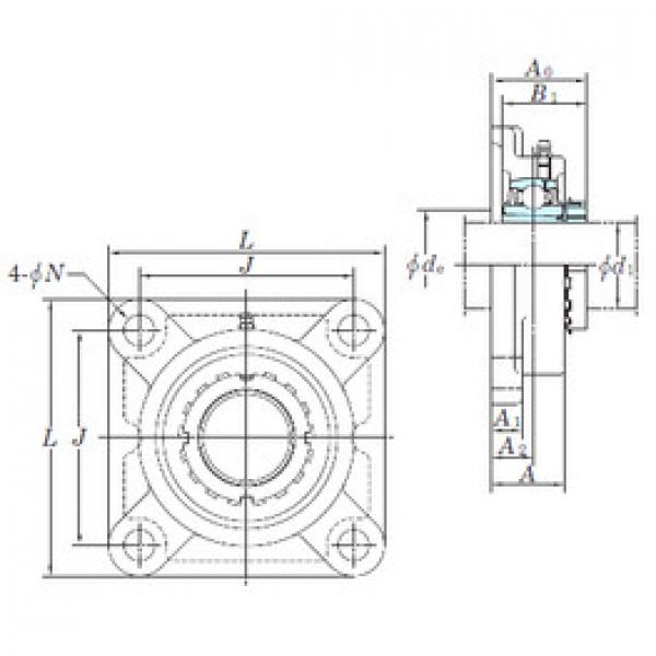 Подшипник UKFX06 KOYO #1 image