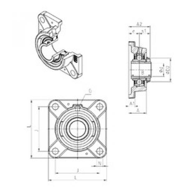 Подшипник UKFE215H SNR #1 image