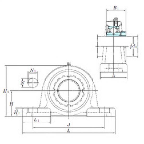 Подшипник UKP207 KOYO #1 image