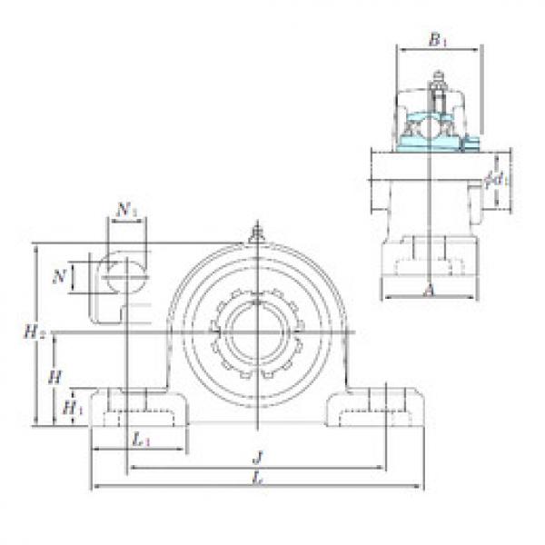 Подшипник UKP207SC KOYO #1 image