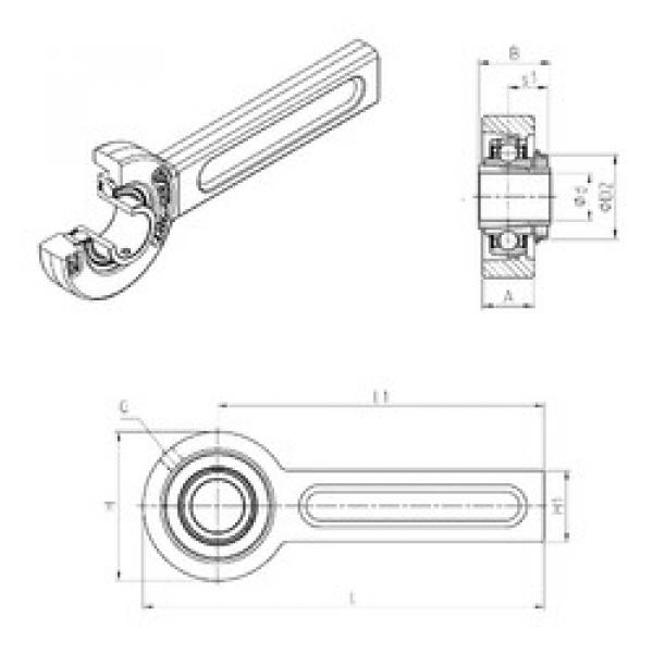 Подшипник UKSP206H SNR #1 image