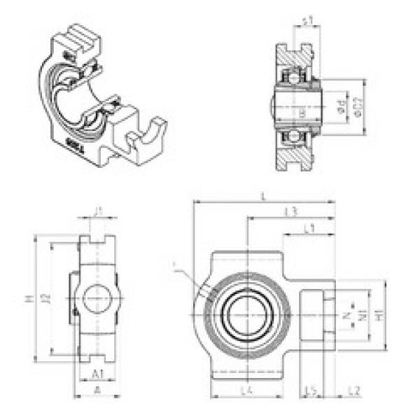 Подшипник UKT205H SNR #1 image