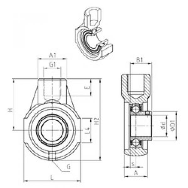 Подшипник USEHE201 SNR #1 image