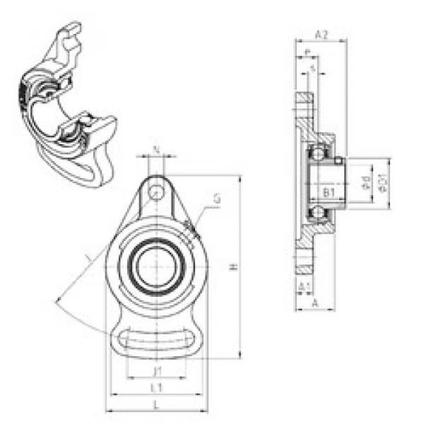 Подшипник USFA201 SNR #1 image