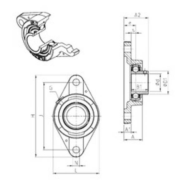 Подшипник USFLE202 SNR #1 image