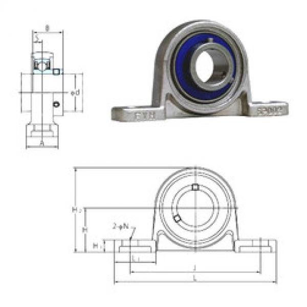 Rodamiento USP002S6 FYH #1 image