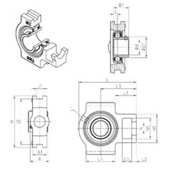 Rodamiento UST201 SNR #1 image