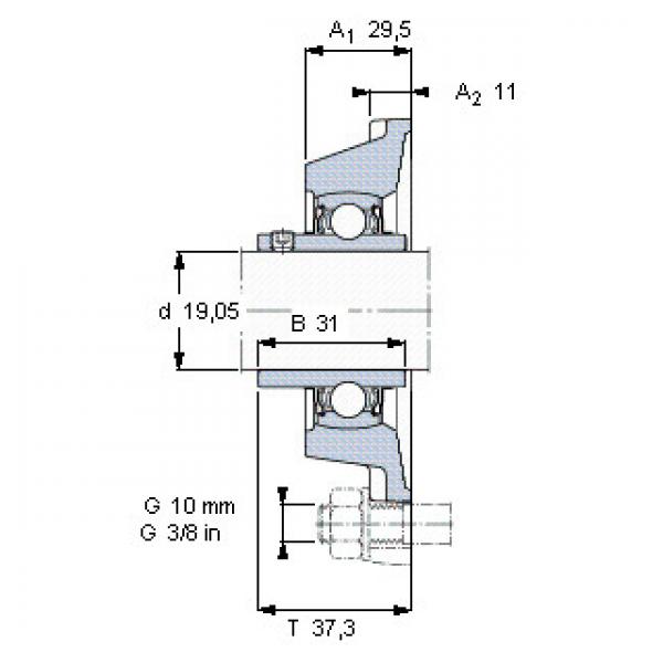 Rolando YAR 204-012-2FW/VA228 SKF #1 image