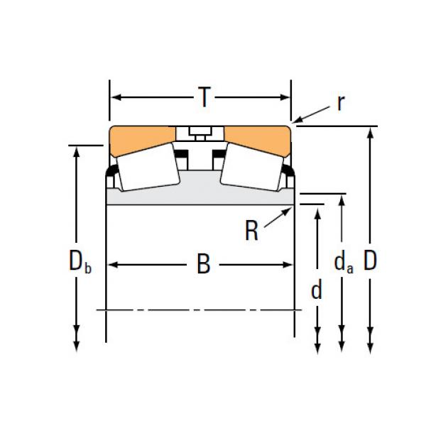 Bearing LM247748D LM247710 #1 image