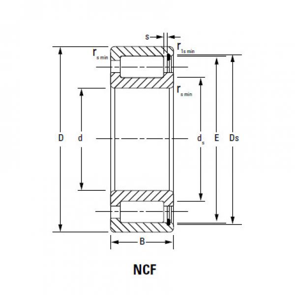 Bearing NNU49/500MAW33 NNU4960MAW33 #1 image