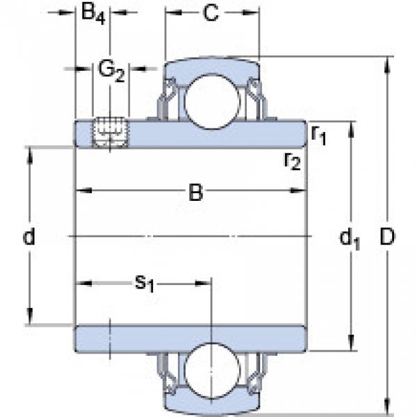 Подшипник YAR 204-012-2FW/VA228 SKF #1 image