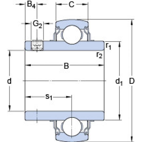 Подшипник YAR 207-104-2FW/VA201 SKF #1 image