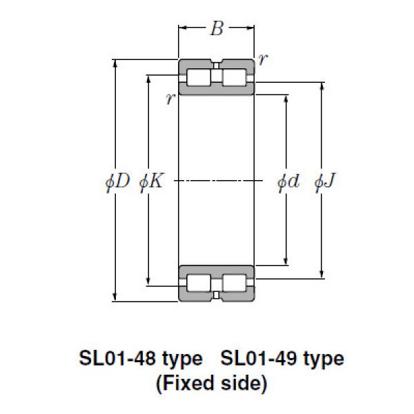 Bearing SL02-4852 #1 image