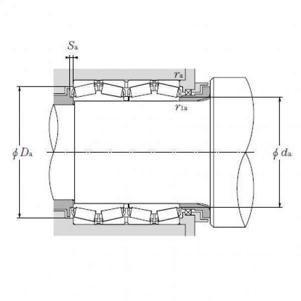 Bearing LM258649D/LM258610/LM258610D #2 image