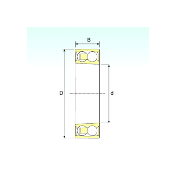 2213-2RSKTN9 ISB Self Aligning Ball Bearings #1 image