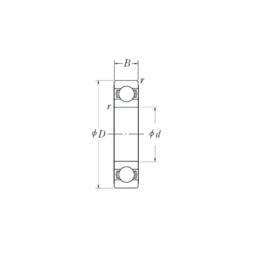 6902L11DD1 NSK Deep Groove Ball Bearings #1 image