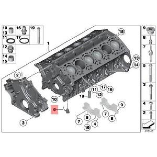 Genuine BMW F01 F01N F02 F02N F03 F03N Oil Spraying Injector OEM 11427584758 #1 image