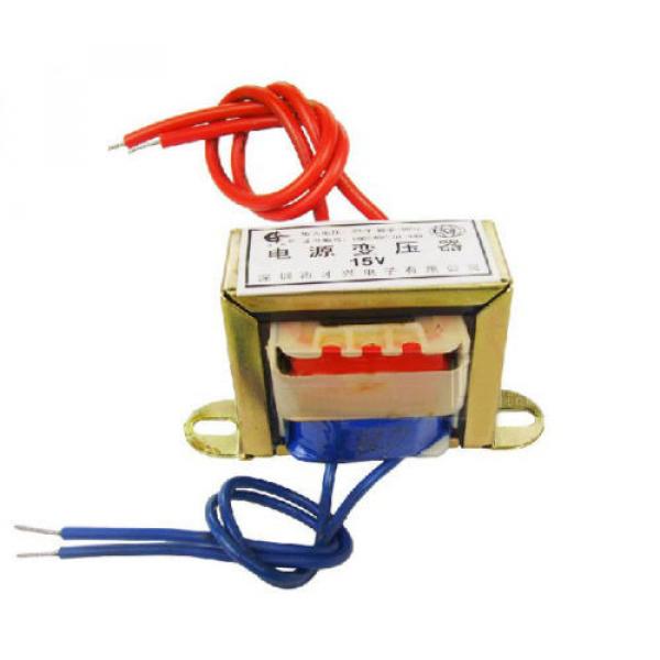 (1)50W EI Ferrite Core Input 220V 50Hz Vertical Mount Electric Power Transformer #1 image